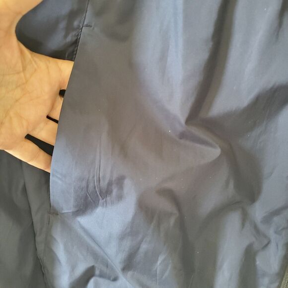 Rip Curl Mens Jacket M Blue Full Zip Hooded Rain Jacket Surf Skate Hike Fish - Picture 7 of 13